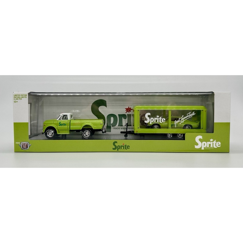 M2 Machines Sprite 1970 Chevrolet C60 Truck 1971 Camaro SS 396 Auto-Hauler 1:64
